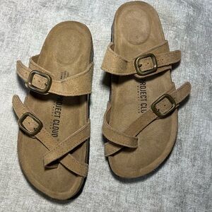 Project Cloud Women's Tan Sandals